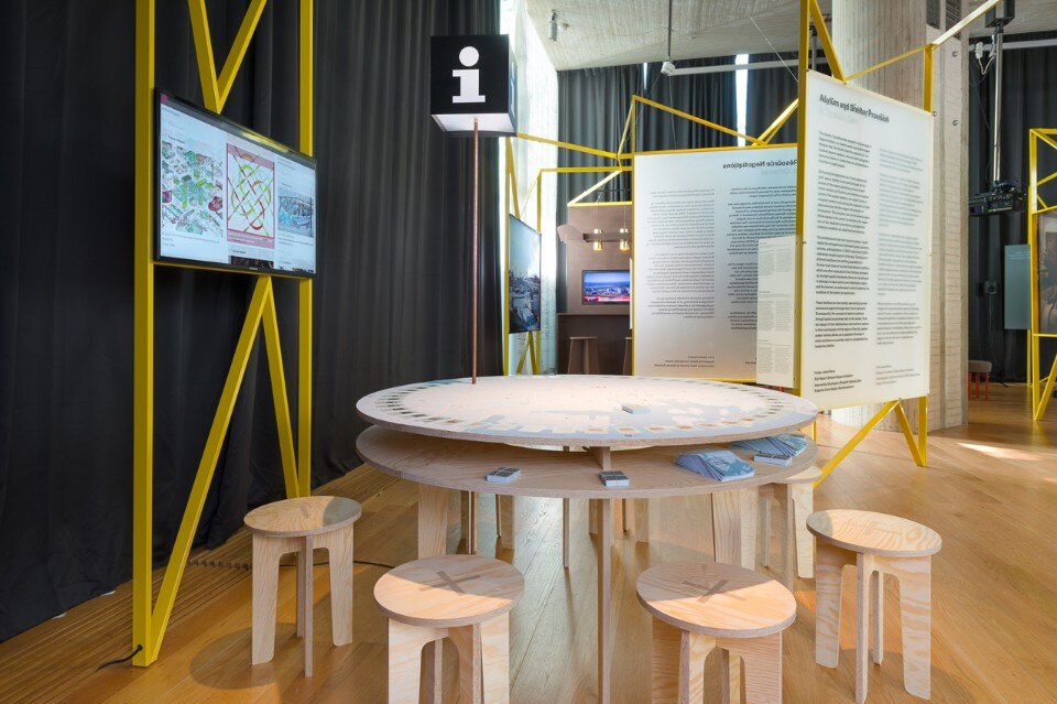 After Belonging. In residence, veduta della mostra al National museum - Architecture. ph. Istvan Virag  