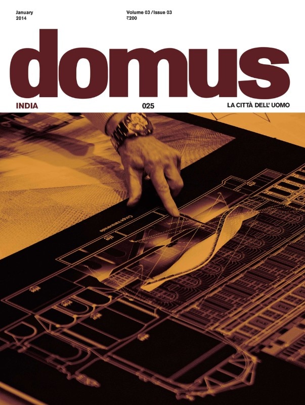 Domus India 25, January 2014, cover