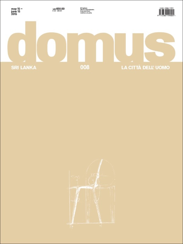 Domus Sri Lanka, 07 May-June 2015, cover