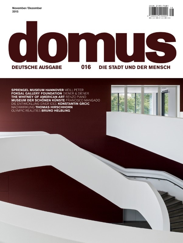 Domus Germany 16, November–December 2015