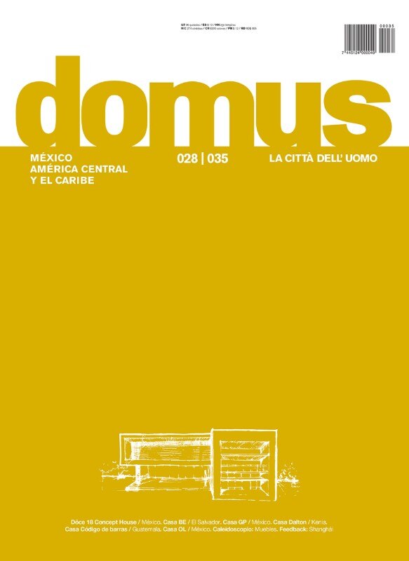 Domus Mexico Central America and Caribbean, January–February 2017, cover