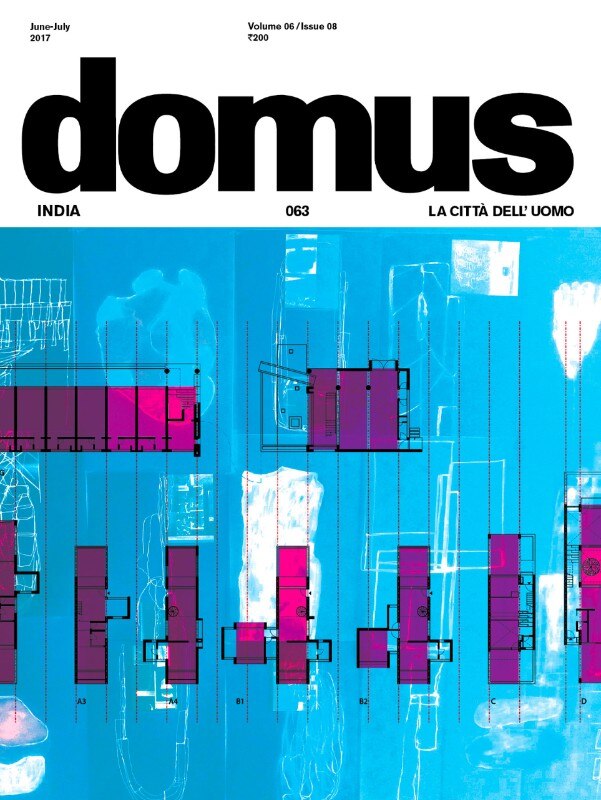 Domus India, June–July 2017, cover