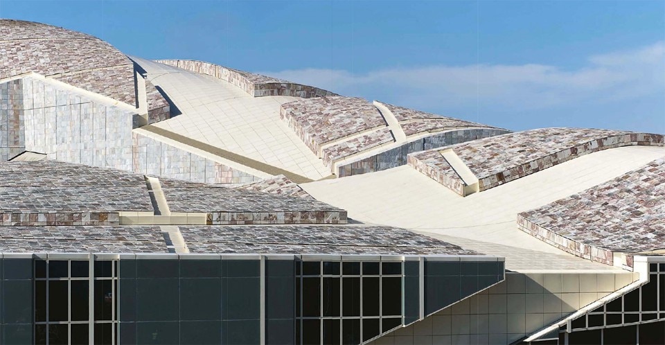 Peter Eisenman, Ciudad de la cultura, Santiago de Compostela, Spain, 1999-ongoing. Photo © Iñigo Bujedo Aguirre Peter Eisenman, Ciudad de la cultura, Santiago de Compostela, Spain, 1999-ongoing. Photo © Iñigo Bujedo Aguirre