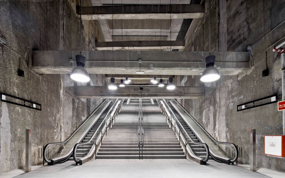 Barcelona L9 metro stations, Garcés – De Seta – Bonet arquitectes, 2016. Tiles of Spain interior award 2018