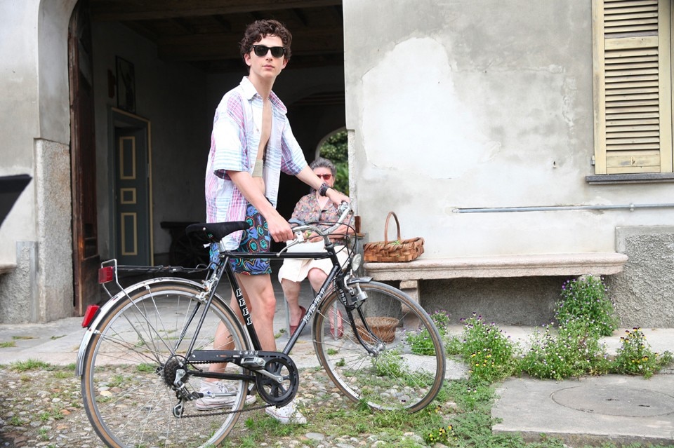 Call me by your name, scena del film