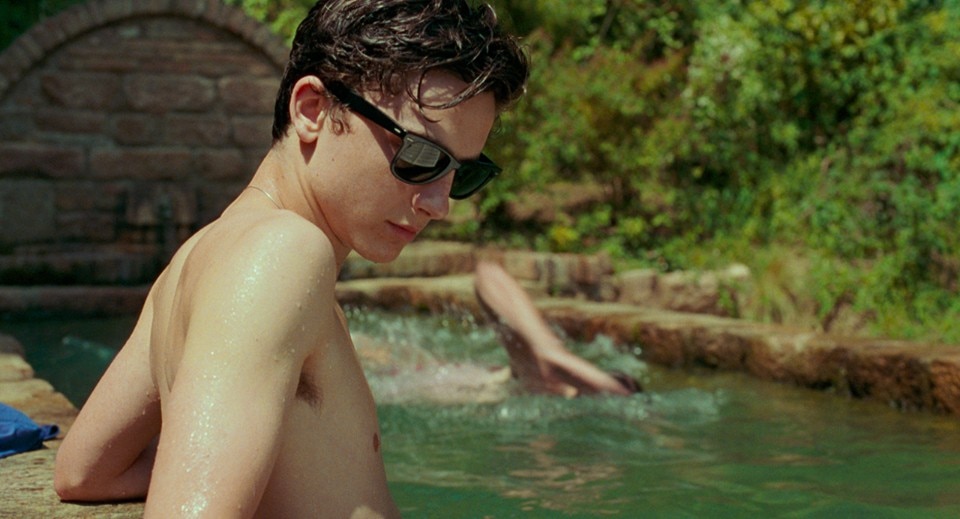 Call me by your name, scena del film