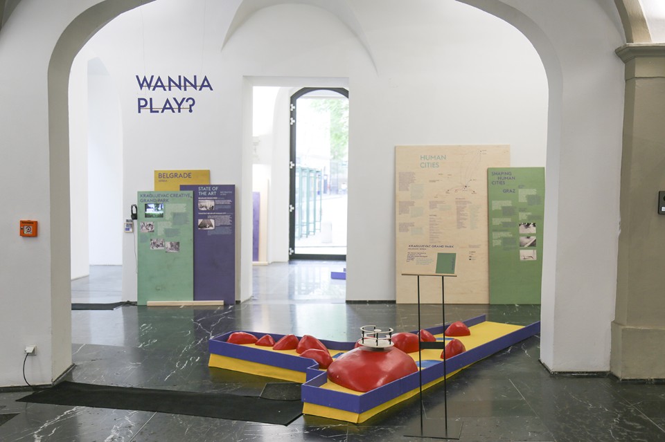 “Shaping Human Cities”, veduta della mostra, GrazMuseum, Graz, 2018