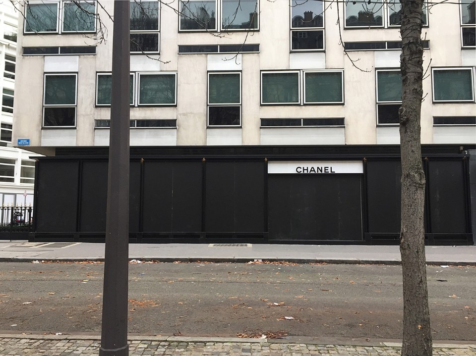 Baptiste César, Les vitrines minimales, Parigi, 2018