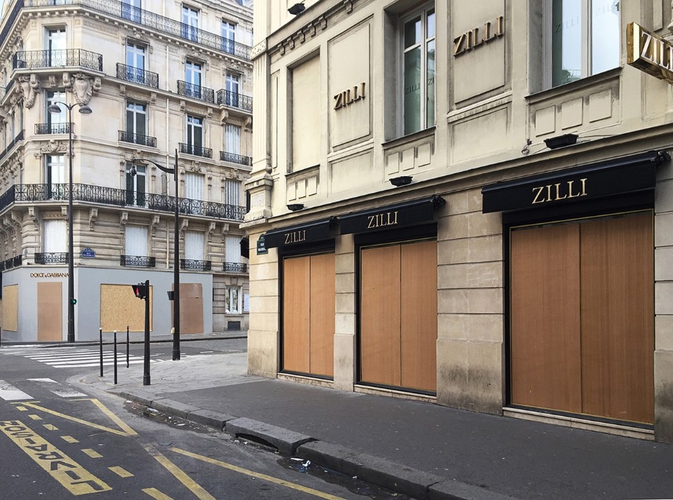 Baptiste César, Les vitrines minimales, Paris, 2018