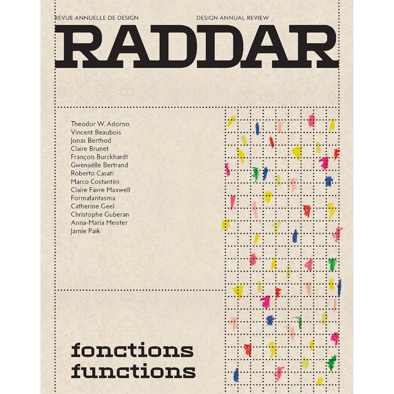 Raddar – Revue Annuelle de Design / Design Annual Review