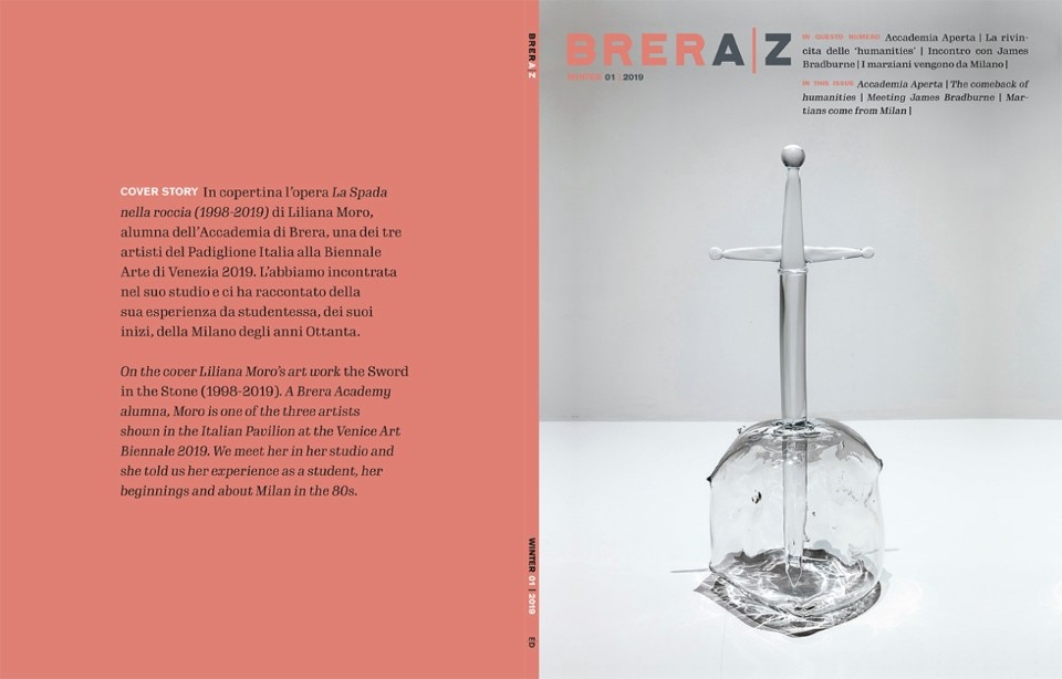 Brera|z, cover del primo numero, winter 2019