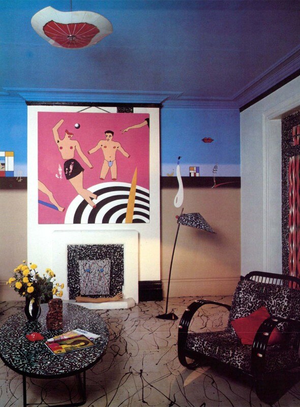 Duggie Fields sulle pagine di Domus 619, luglio 1981 Duggie Fields sulle pagine di Domus 619, luglio 1981