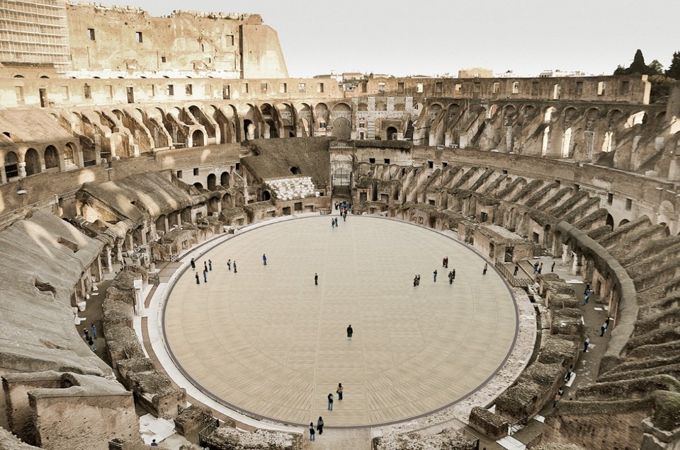 Labics, Arena del Colosseo, concept