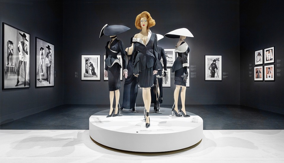 View of the exhibition Thierry Mugler: Couturissime. Montreal Museum of Fine Arts. Photo © Nicolas Ruel