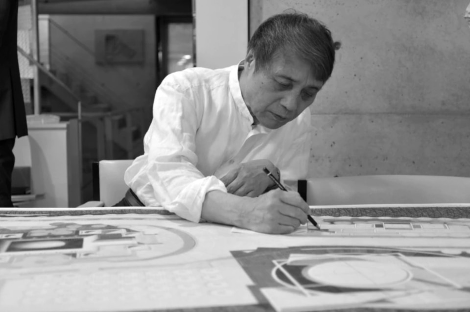 Tadao Ando. Photo Kinji Kanno.