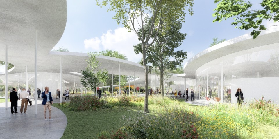 Campus Esselunga. Image courtesy Esselunga + SANAA.