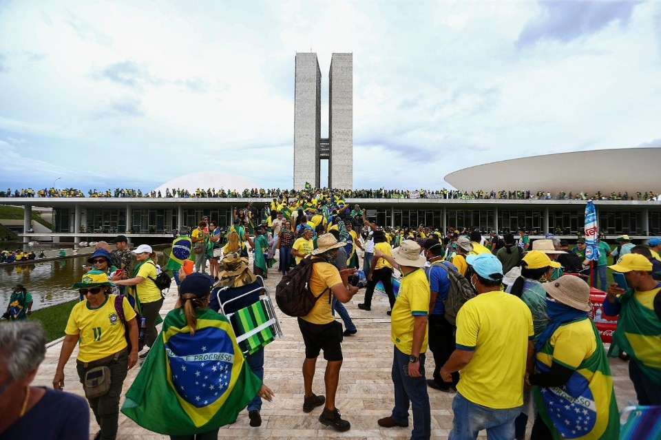 Palazzo dei congressi, Brasile. Foto Marcelo Camargo / Agência Brasil