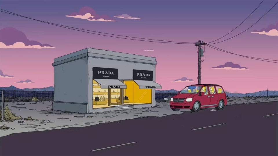 Prada Marfa ne I Simpson