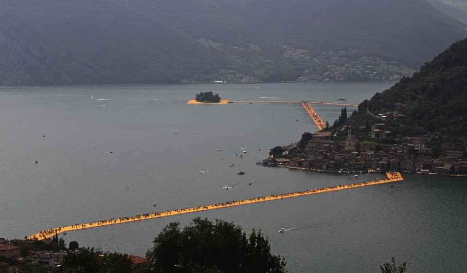 The Floating Piers, Christo e Jeanne-Claude