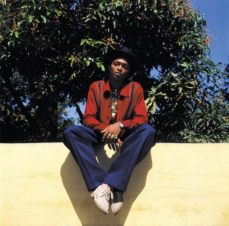 Knitwear, alongside Clarks shoes, was another essential staple of the '70s and '80s 'rudeboy', as witnessed by the look of Triston Palmer . Photo: George Williams / One Love Books. Knitwear, alongside Clarks shoes, was another essential staple of the '70s and '80s 'rudeboy', as witnessed by the look of Triston Palmer . Photo: George Williams / One Love Books.