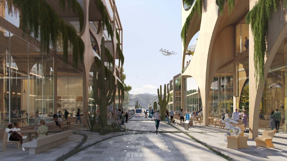 Telosa in un rendering. Image courtesy Telosa Telosa in un rendering. Image courtesy Telosa