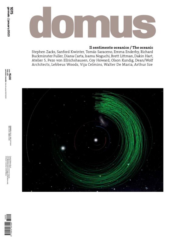 Domus 1075 is on newsstands with an issue dedicated to the Domus 1075 is on newsstands with an issue dedicated to the