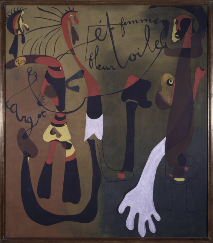 Sale Joan Miró: Cirlces. 