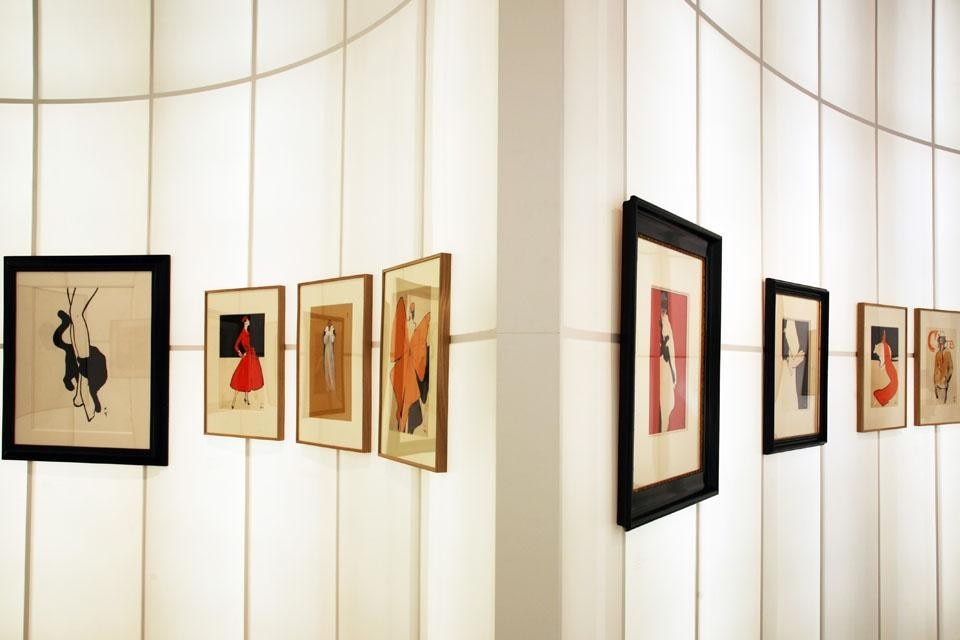 Installazione della mostra al Design Museum. Photo © Timothy Davey