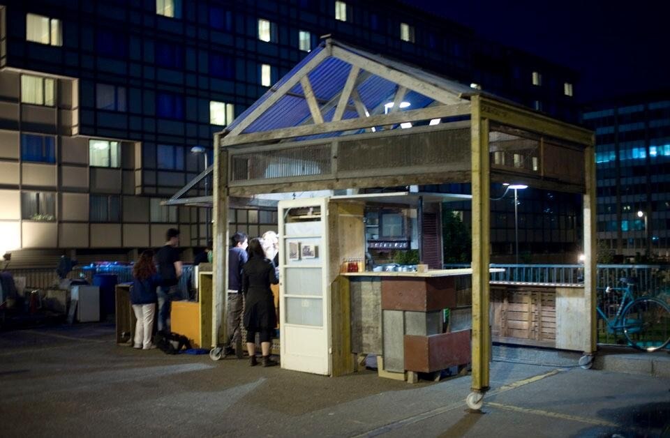 Progetto di autocostruzione dello studio Stortplaats van Dromen al Cavalcavia Bussa.