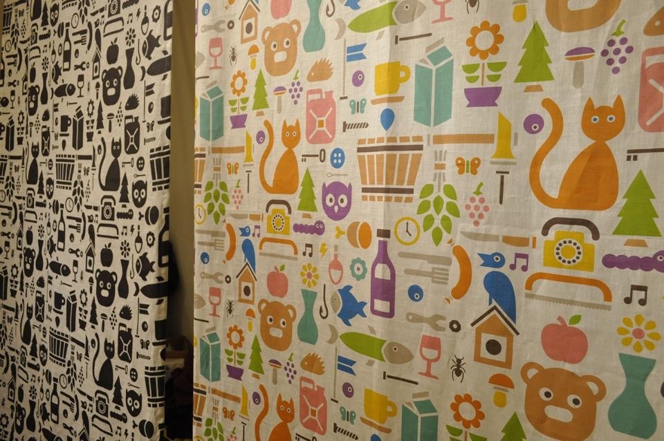 Endless Summer, textile print series, by Erik Bertell, Kaamos Group.