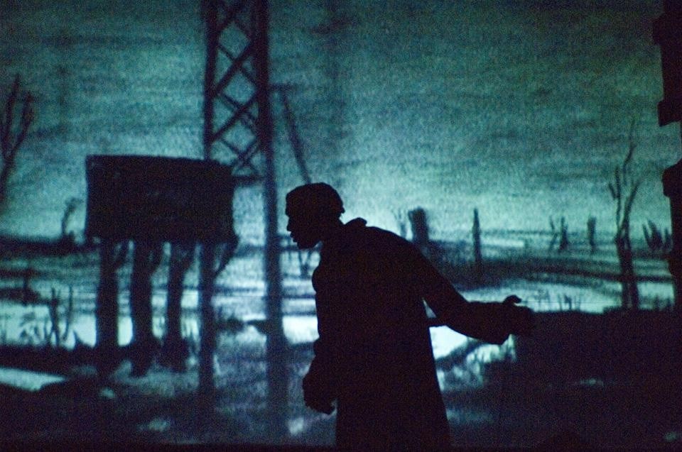 William Kentridge, <i>Woyzeck</i>. Photo Barney Simon.
