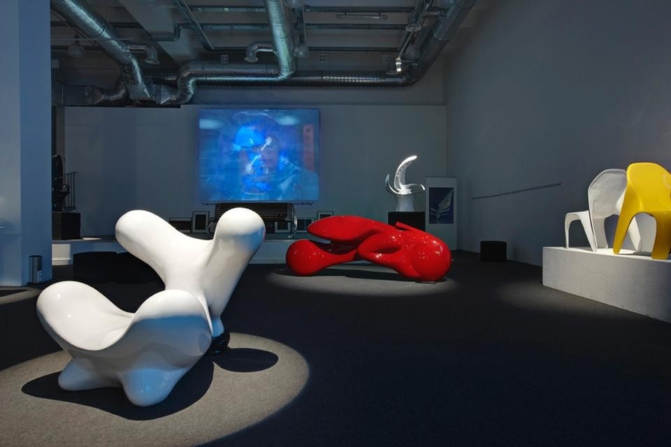 Vista della mostra alla Triennale Bovisa.