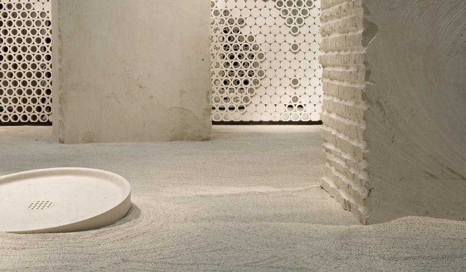 Il padiglione di Snøhetta per Pibamarmi alla 46° edizione di Marmomacc.