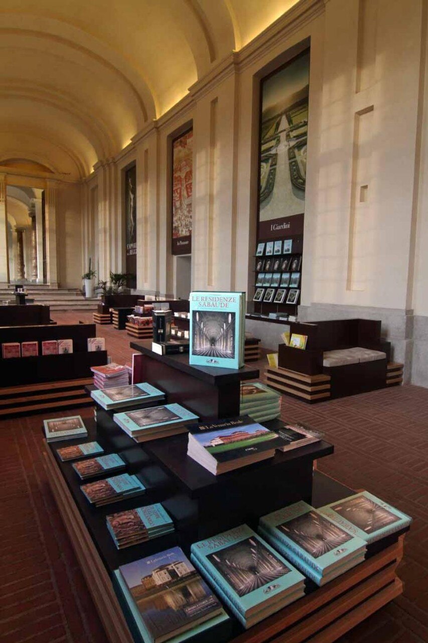 La Reggia di Venaria, il Bookshop/Emporio, ideato da Loredana Iacopino.