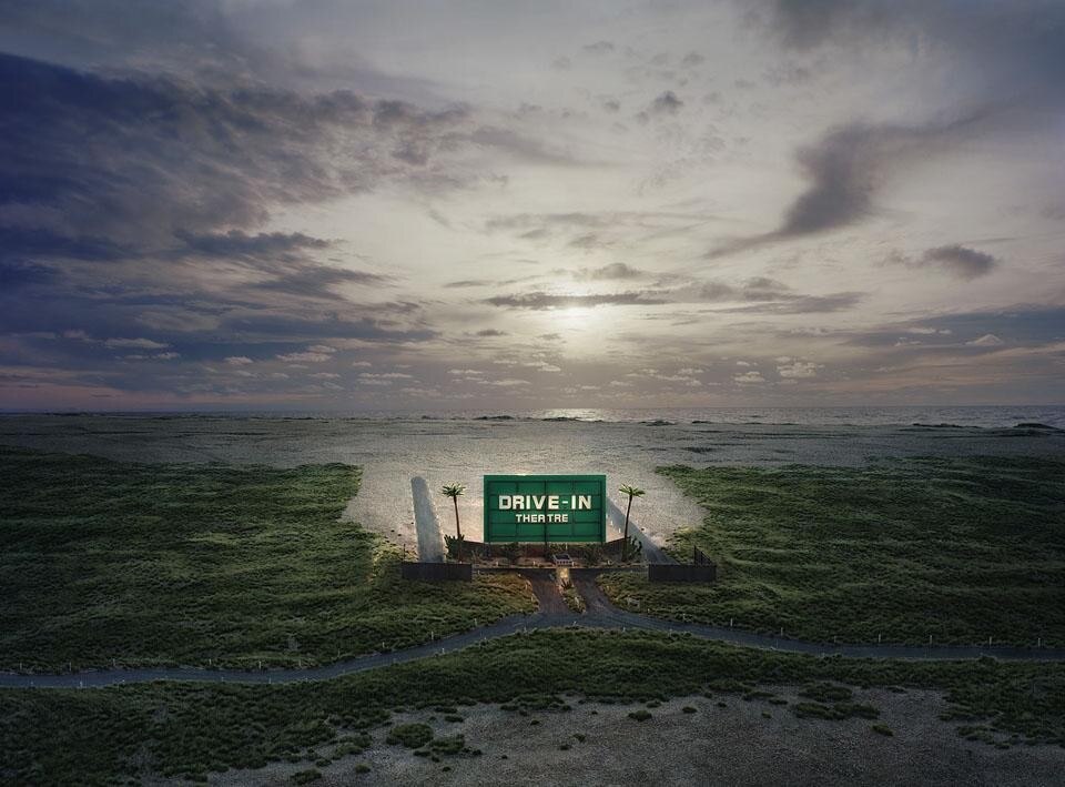 Thomas Wrede, <i>Drive In Theatre</i>, 2009. Courtesy Photo&Contemporary, Torino.