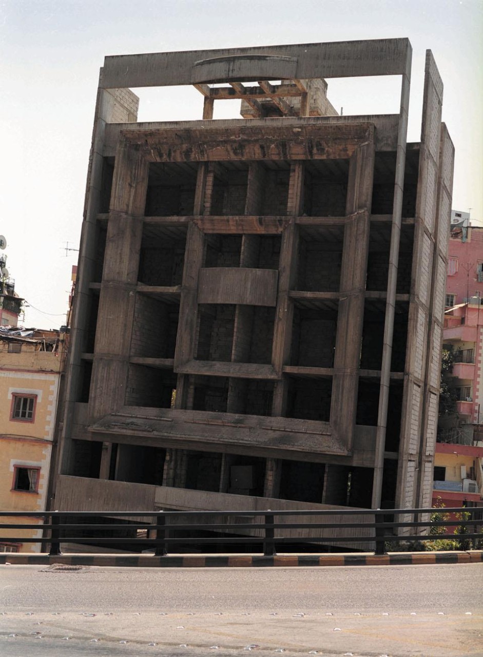Ziad Antar, <i>Building in Achrafieh, Built In 1992</i>, 2007.
Courtesy of Selma Feriani Gallery, London.
