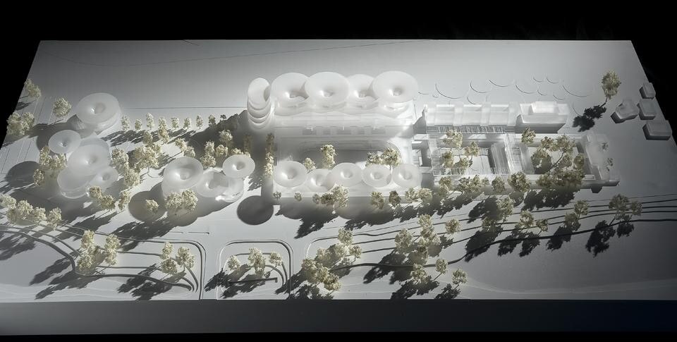 Ippodromo di Longchamp: modello del progetto