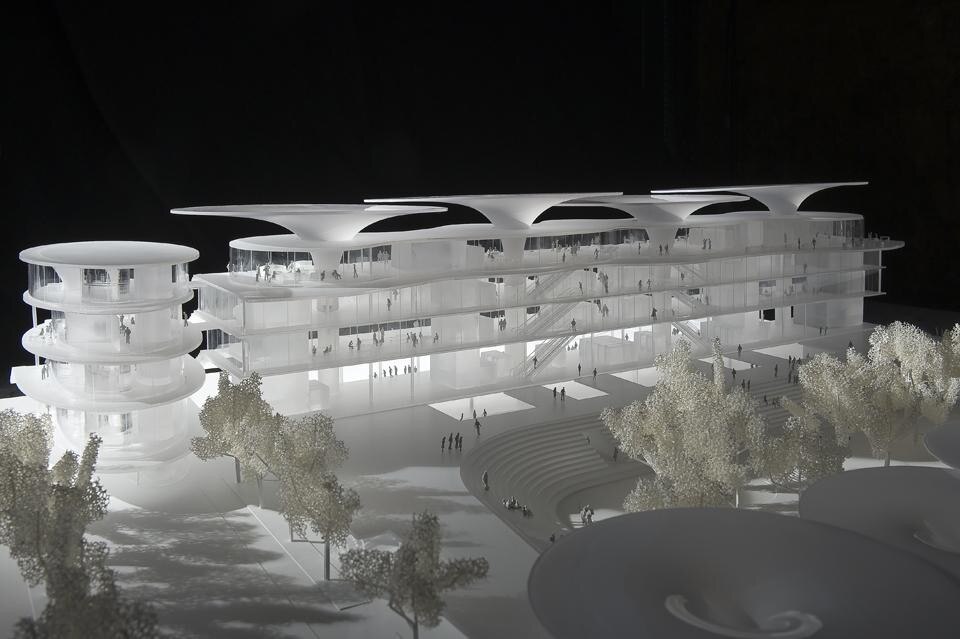 Ippodromo di Longchamp: modello del progetto