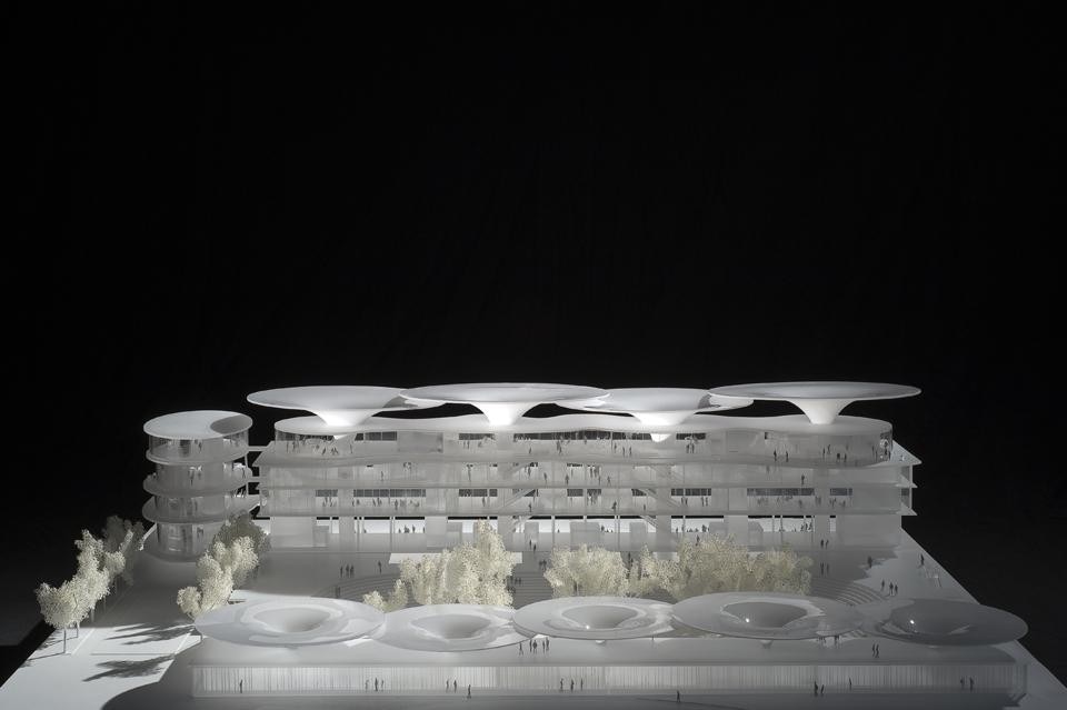 Ippodromo di Longchamp: modello del progetto