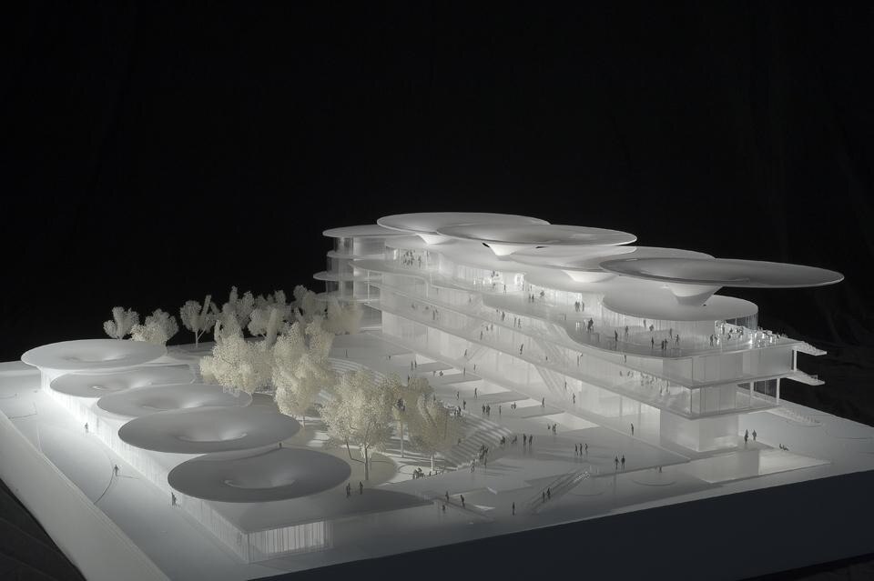 Ippodromo di Longchamp: modello del progetto