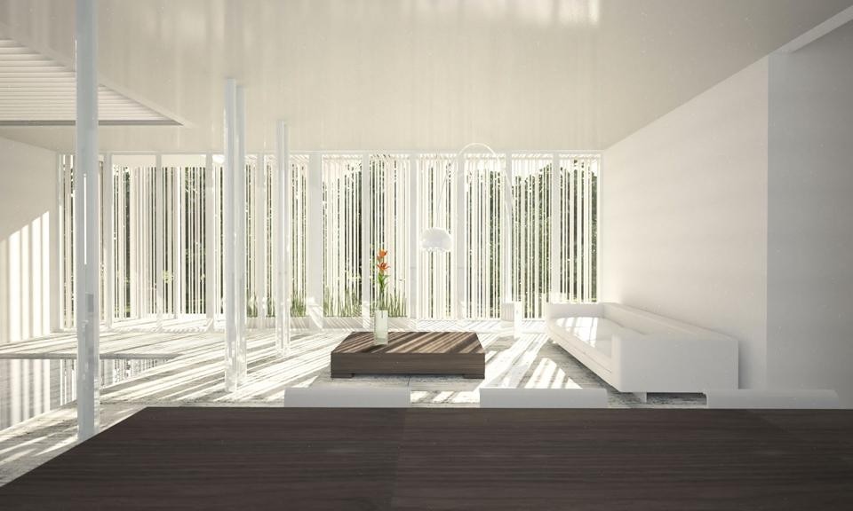 Il patio che prolunga il soggiorno