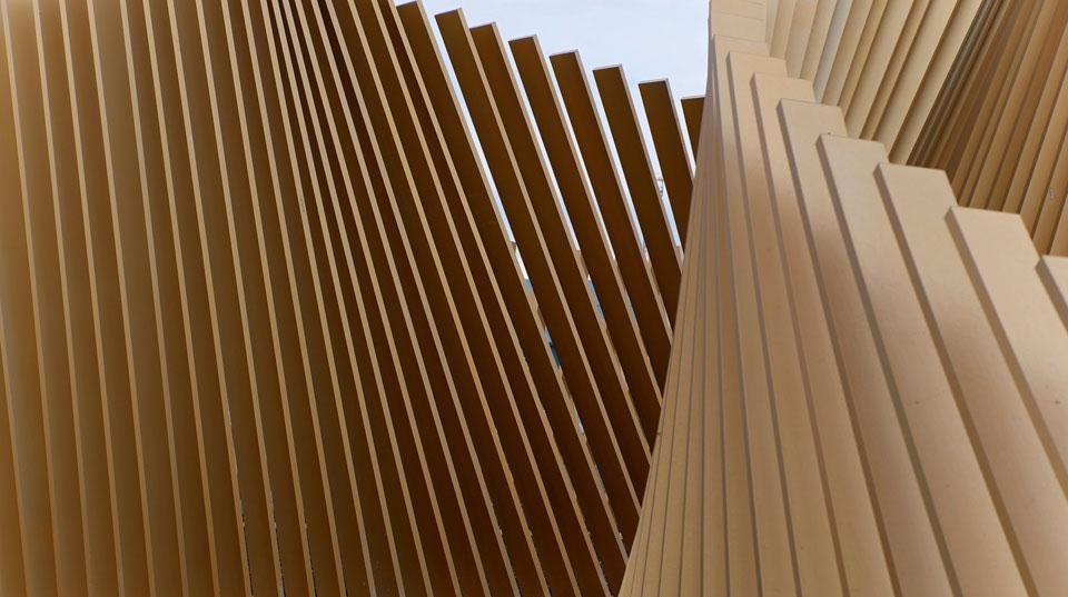 Blaze di Ian McChesney, un'installazione per la A66 a Middlesbrough.