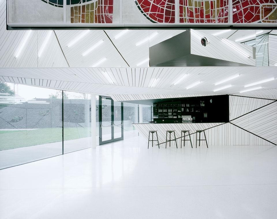 Centro pastorale realizzato da xarchitecture a Linz.