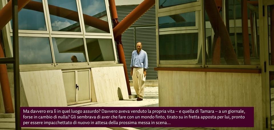 Lorenzo sopra al centro commerciale