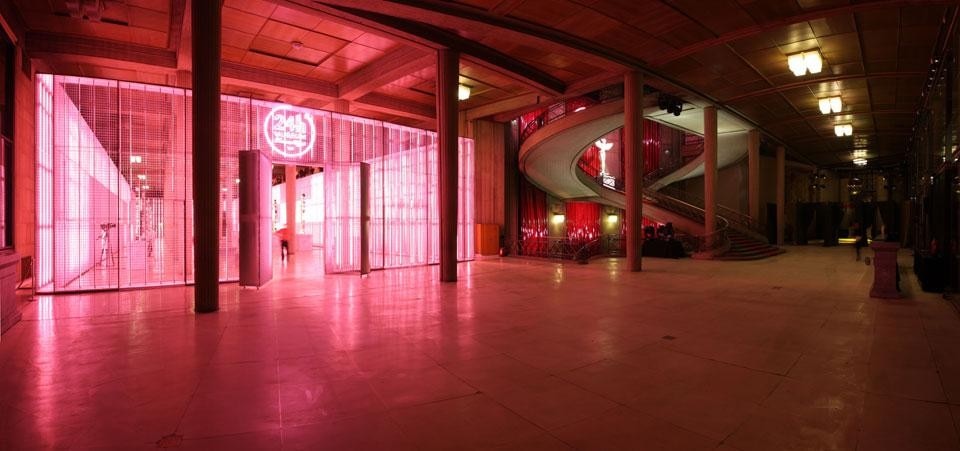 Veduta dell'installazione del <i>24h museum</i>