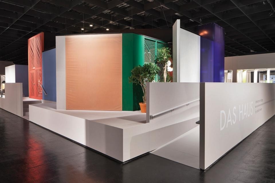 L'esterno di Das Haus, alla Fiera di Colonia
