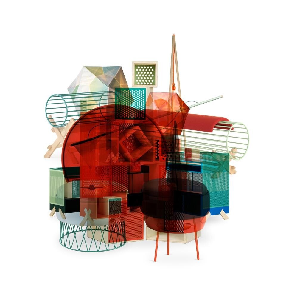 Note: Marginal Notes 2. Collage degli oggetti della collezione