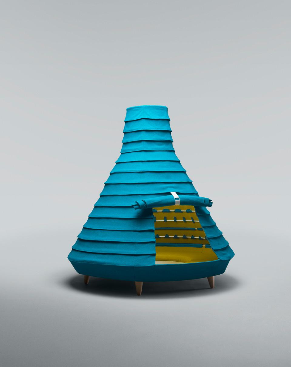 Reintepretazione di Hallingdal 65 per Kvadrat di Mermelada Estudio