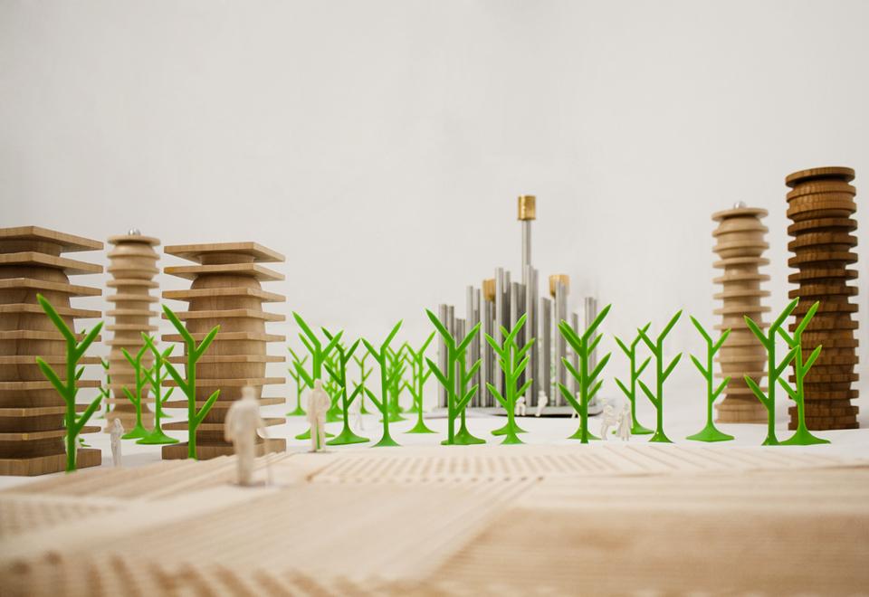 Apparecchiare la città di studio Ghigos ideas: macinapepe. Produzione: Spezie&co