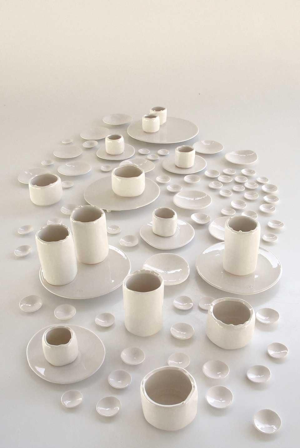 Le ceramiche fluide realizzate da
Arago Design